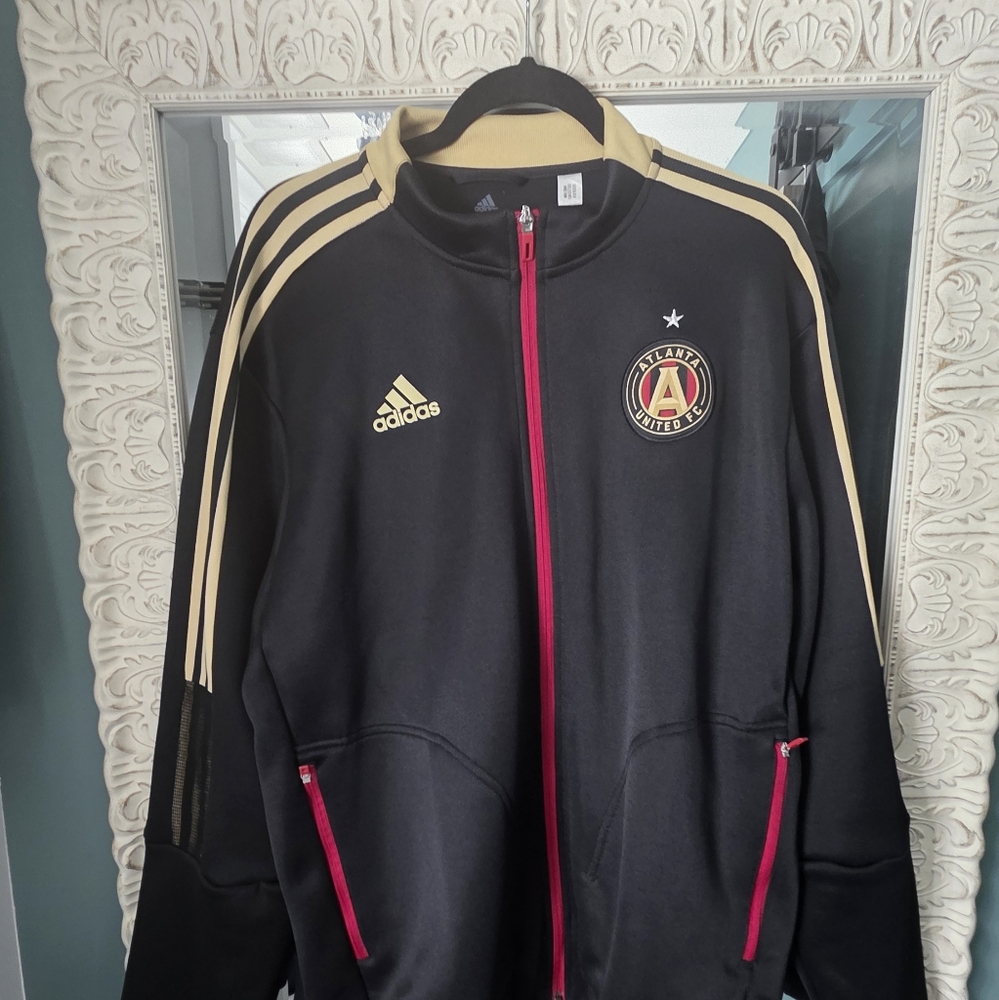 Adidas Atlanta United Official Players Jacket 2021 New With Tags
